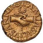 Offtake Agreements Old Gold Coin with Handshake